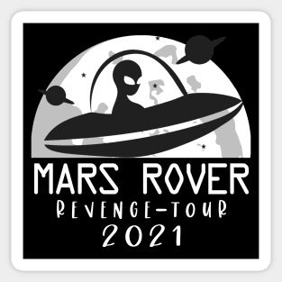 Mars Rover Revenge Tour 2021 Sticker